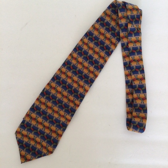 JERRY GARCIA PATTERNED SILK TIE - Picture 2 of 9